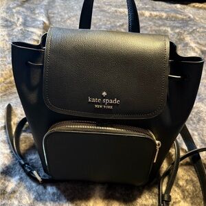 Black Kate spade backpack